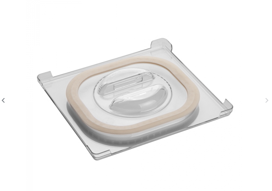 Couvercle polycarbonate hermétique GN1/6